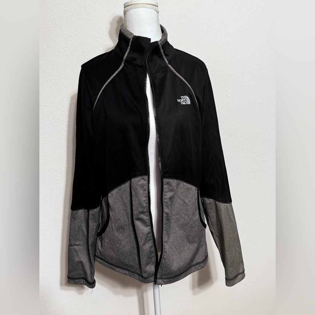 The North Face Women's Black And Gray Ski Jacket